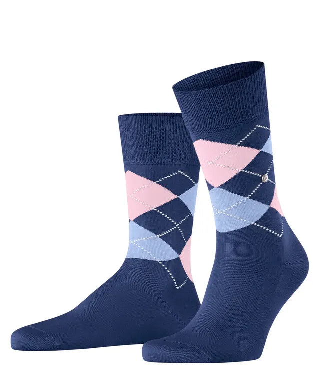 burlington-manchester-chaussettes-homme-coton-bleu-night-blue-40-46 image 1