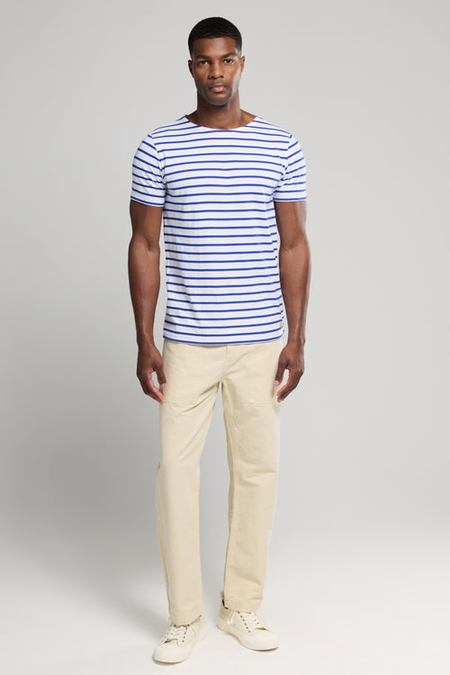 armor-lux-amiral-t-shirt-marin-coton-l-ger-homme-manches-courtes image 4