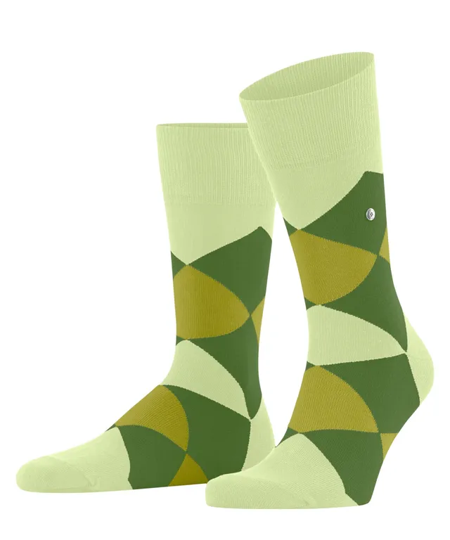 burlington-clyde-chaussettes-homme-coton-fines-motif-argyle image 1