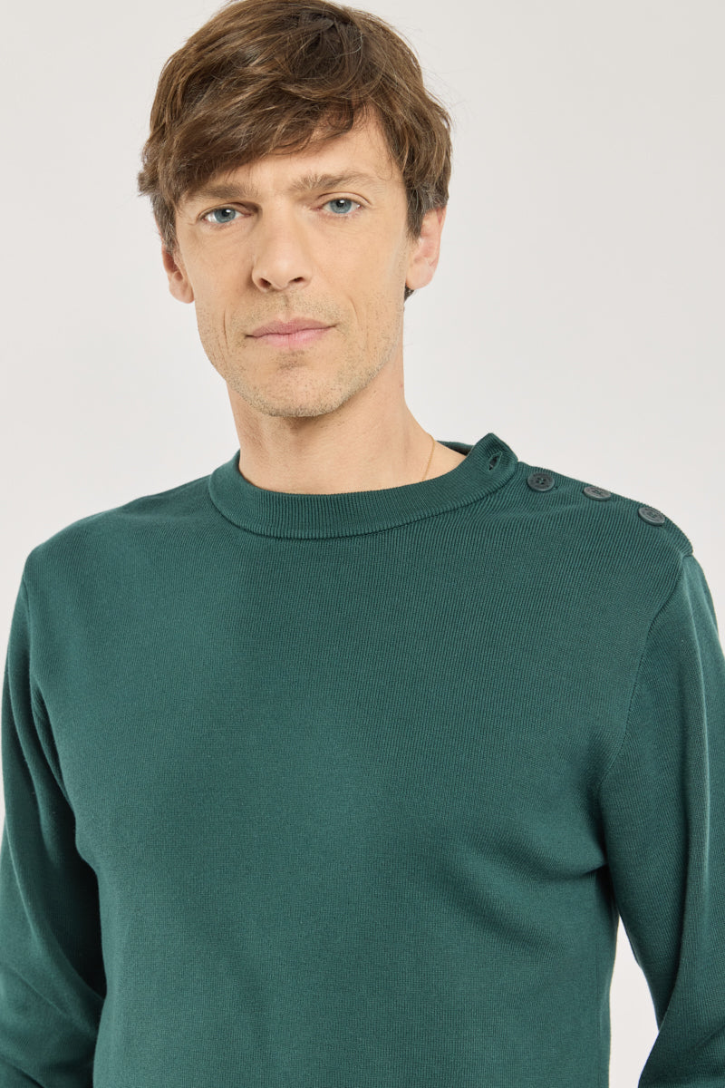 armor-lux-pull-marin-uni-homme-100-coton image 2