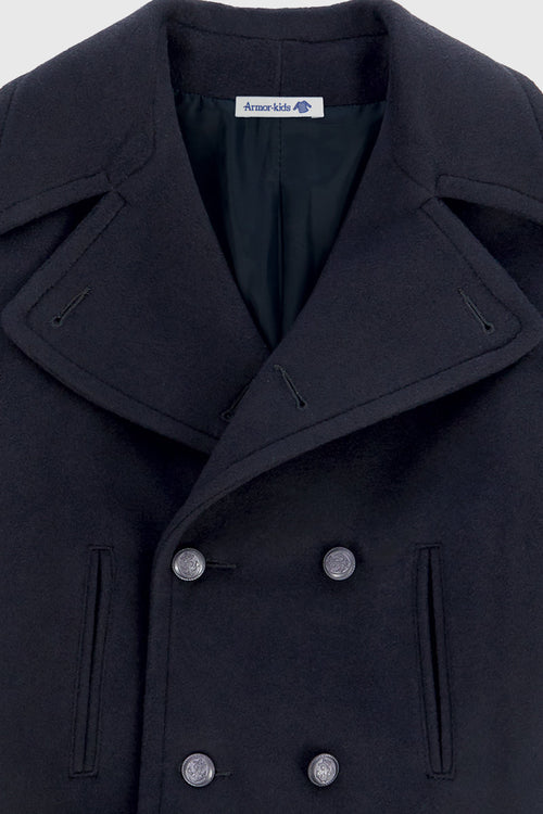 armor-lux-caban-enfant-laine-double-boutonnage image 3