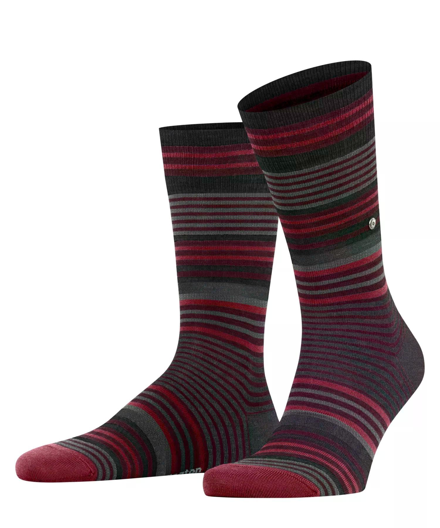 burlington-stripe-mi-bas-homme-opaque-laine-vierge-rayures image 7