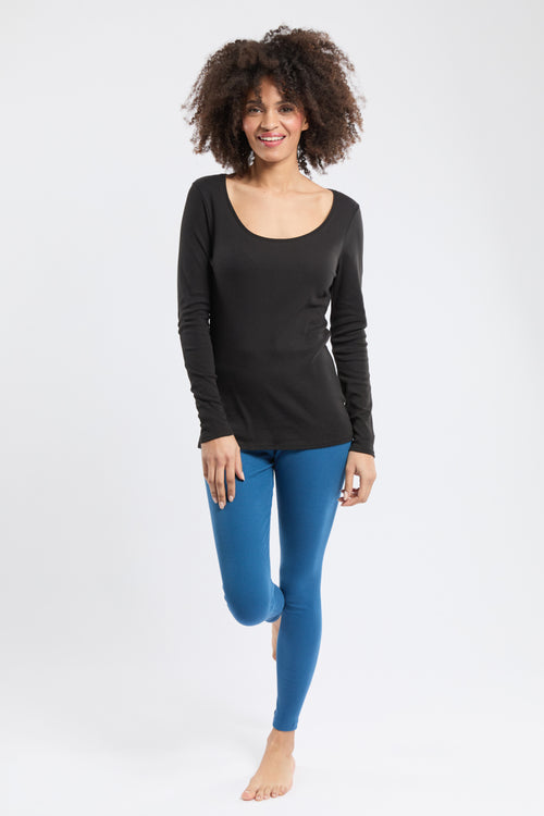 armor-lux-t-shirt-femme-manches-longues-coton-kapok image 5