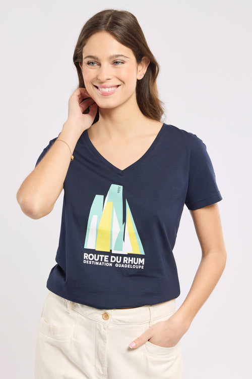 armor-lux-t-shirt-route-du-rhum-femme-coton image 3
