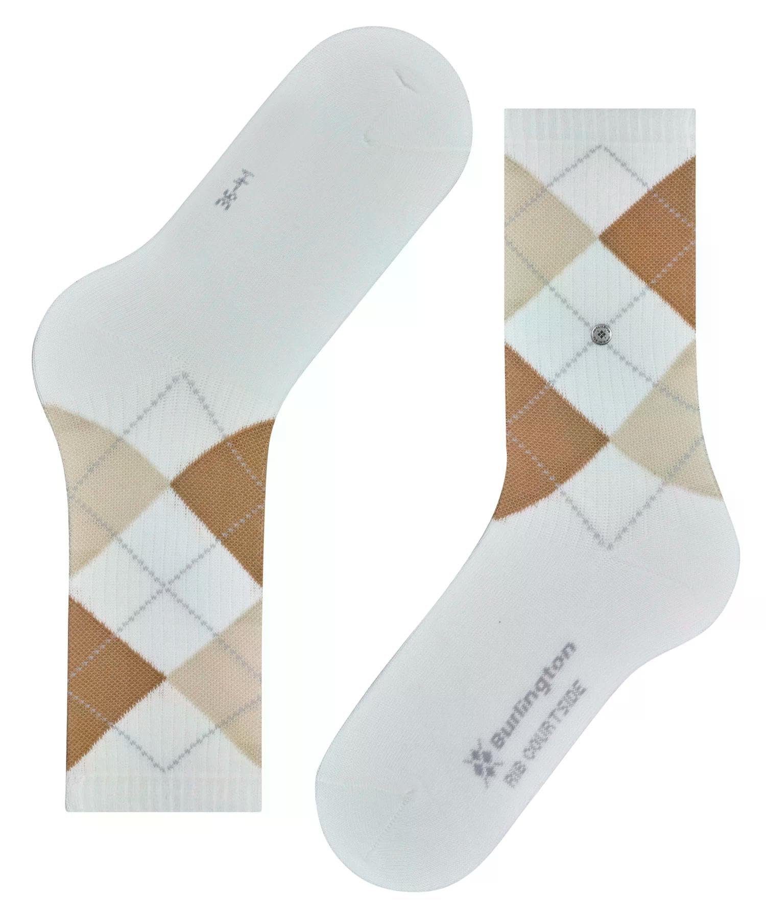 burlington-rib-courtside-chaussettes-femme-coton-blanc-off-white-2040-36-41 image 7
