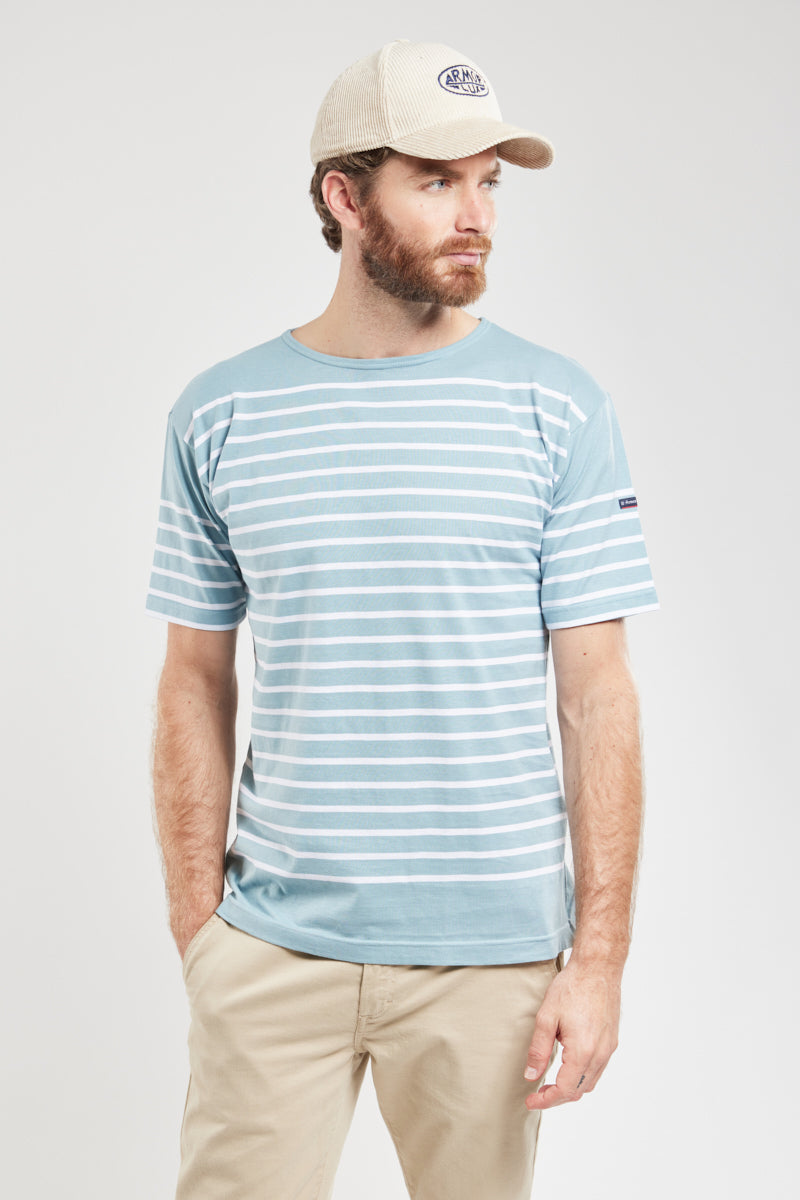 armor-lux-marini-re-manches-courtes-homme-coton-l-ger-coupe-droite image 1