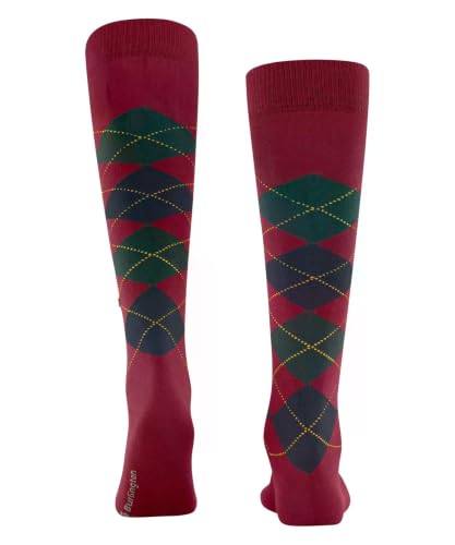 burlington-edinburgh-m-kh-chaussettes-longues-homme-laine-fantaisie-rouge-cranbe image 8