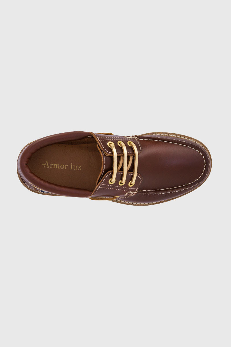 armor-lux-fregate-chaussures-bateau-en-cuir image 2