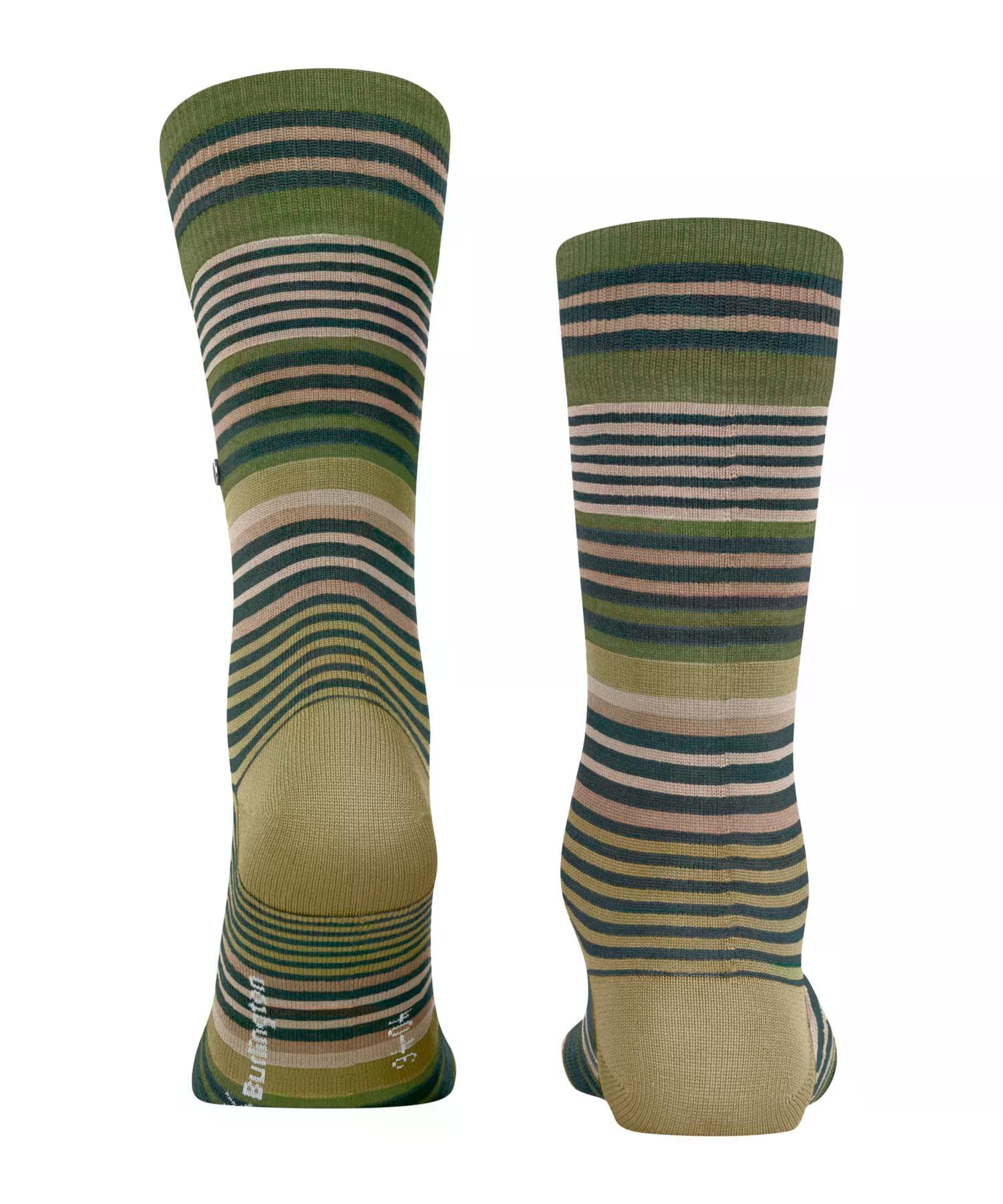 burlington-stripe-mi-bas-homme-opaque-laine-vierge-rayures image 2