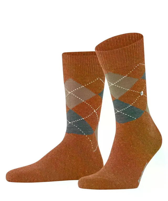 burlington-dundee-chaussettes-homme-laine-roan-rouge-8936-40-46 image 1