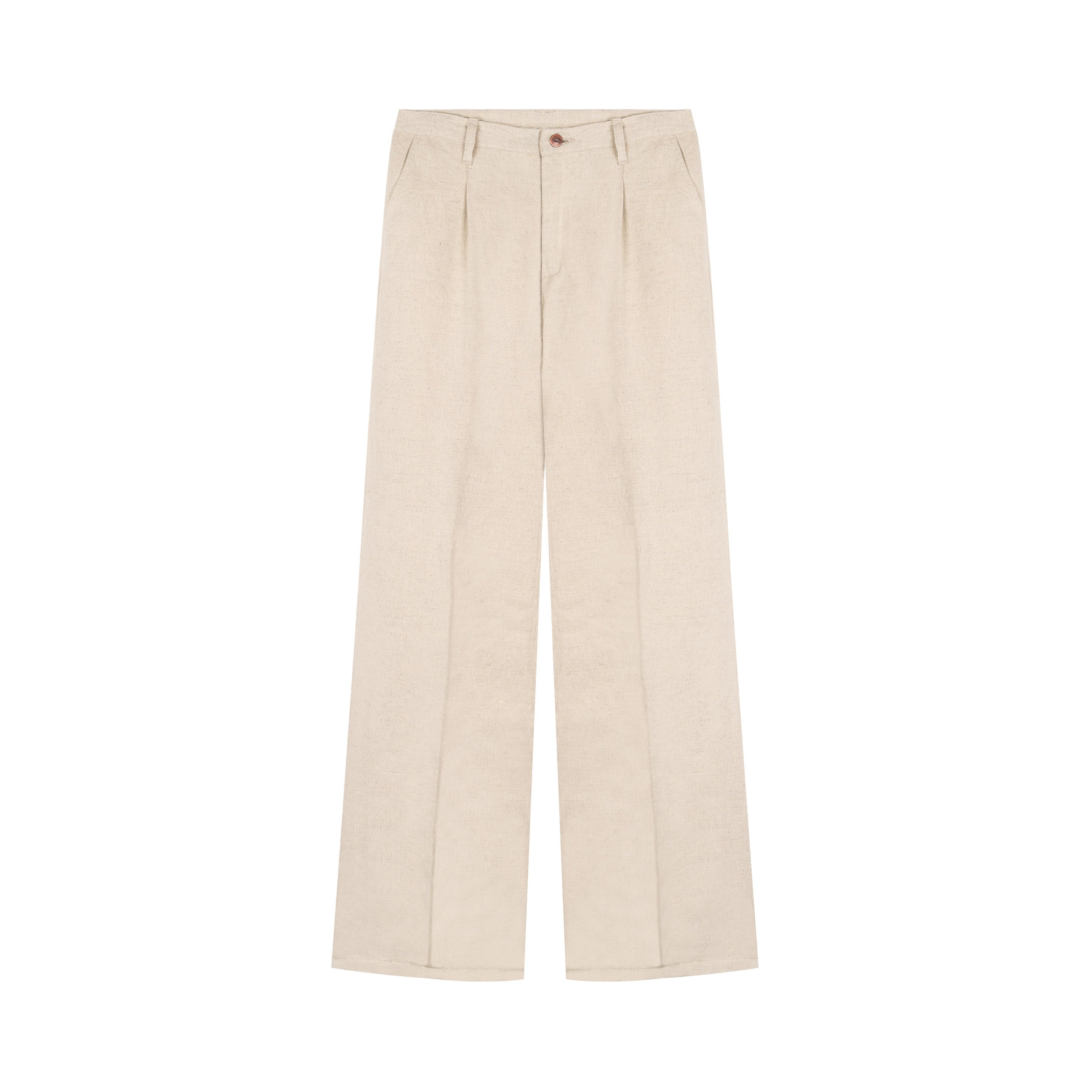 atelier-tuffery-pantalon-gabi-femme-taille-haute-chanvre-naturel image 1