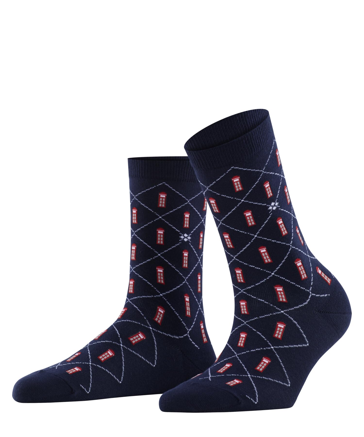 burlington-phone-booth-chaussettes-femme-coton-respirant image 1