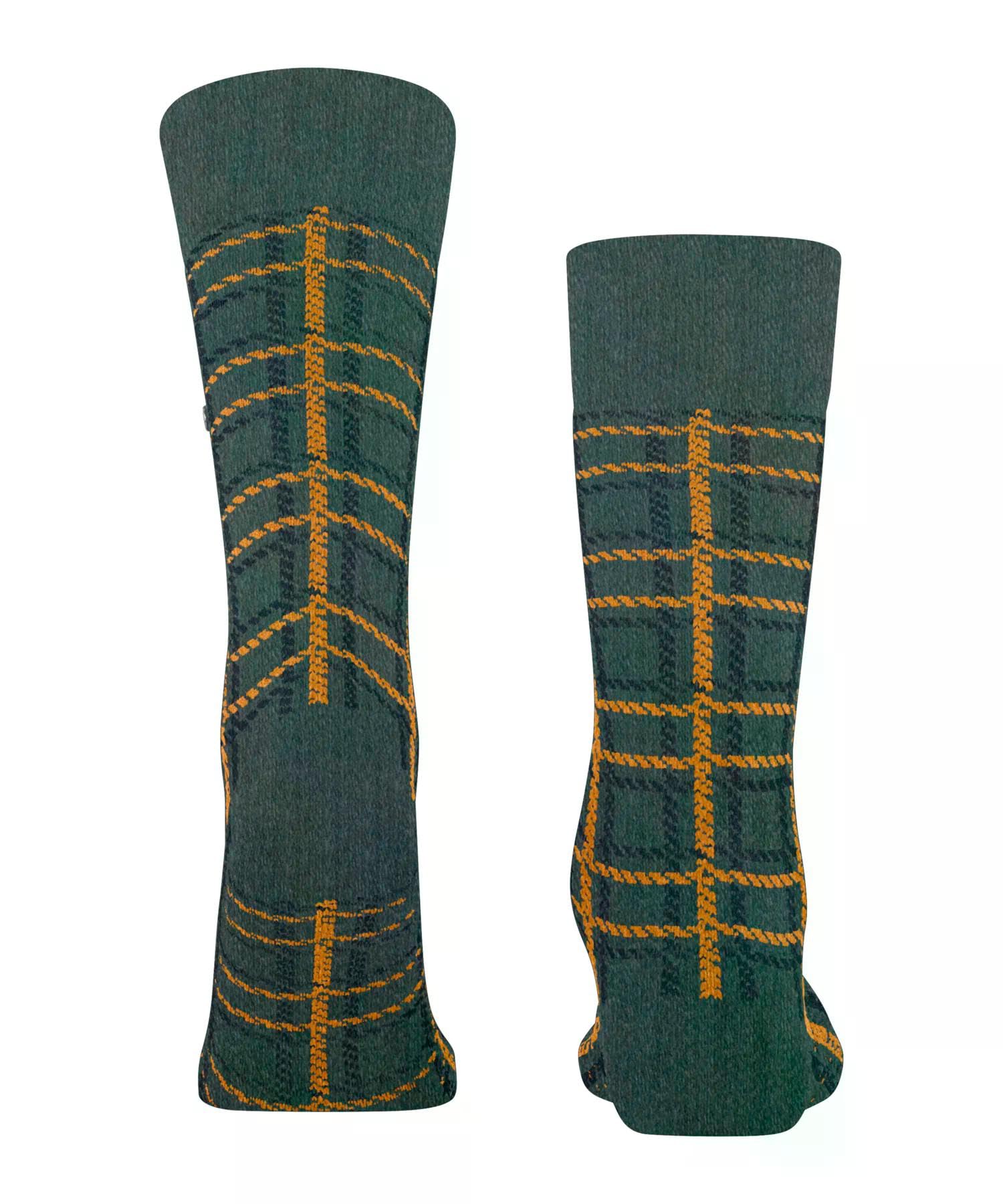 burlington-grid-m-so-chaussettes-homme-vert-forest-melange-7274-40-46 image 2