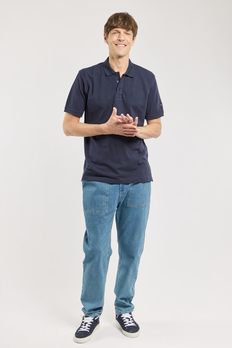 armor-lux-polo-homme-coton-piqu-manches-courtes-2 image 3