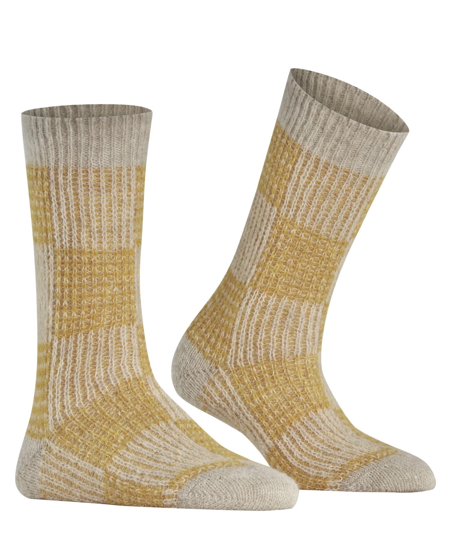 burlington-charming-checks-chaussettes-femme-alpaga-laine-carreaux image 3