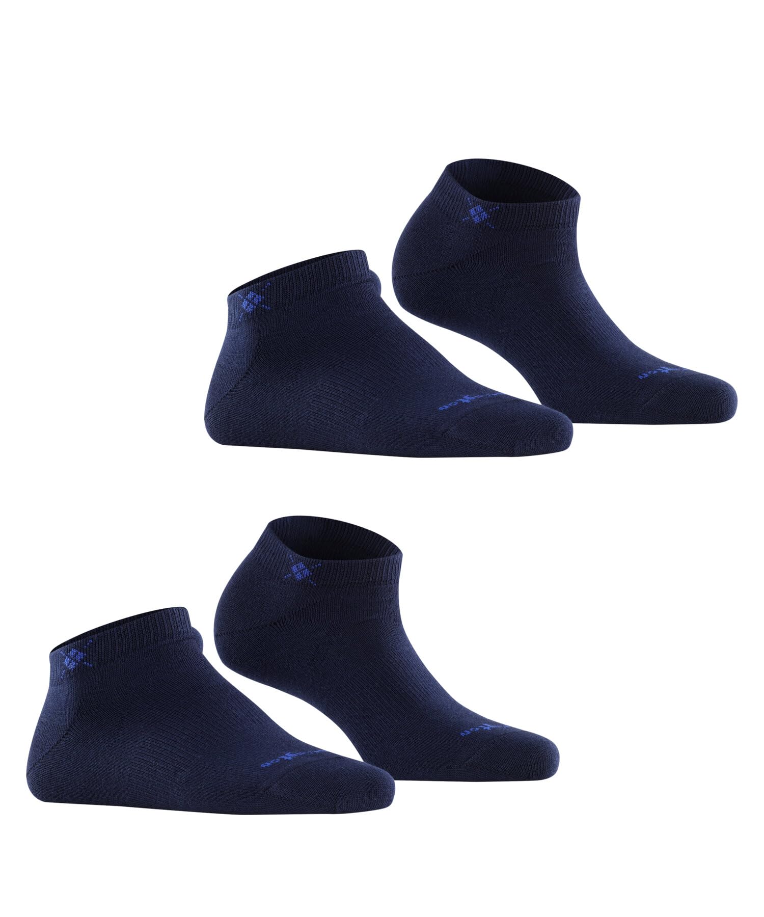 burlington-everyday-sneaker-multipack-chaussettes-basses-femme-coton-x2-bleu-mar image 3