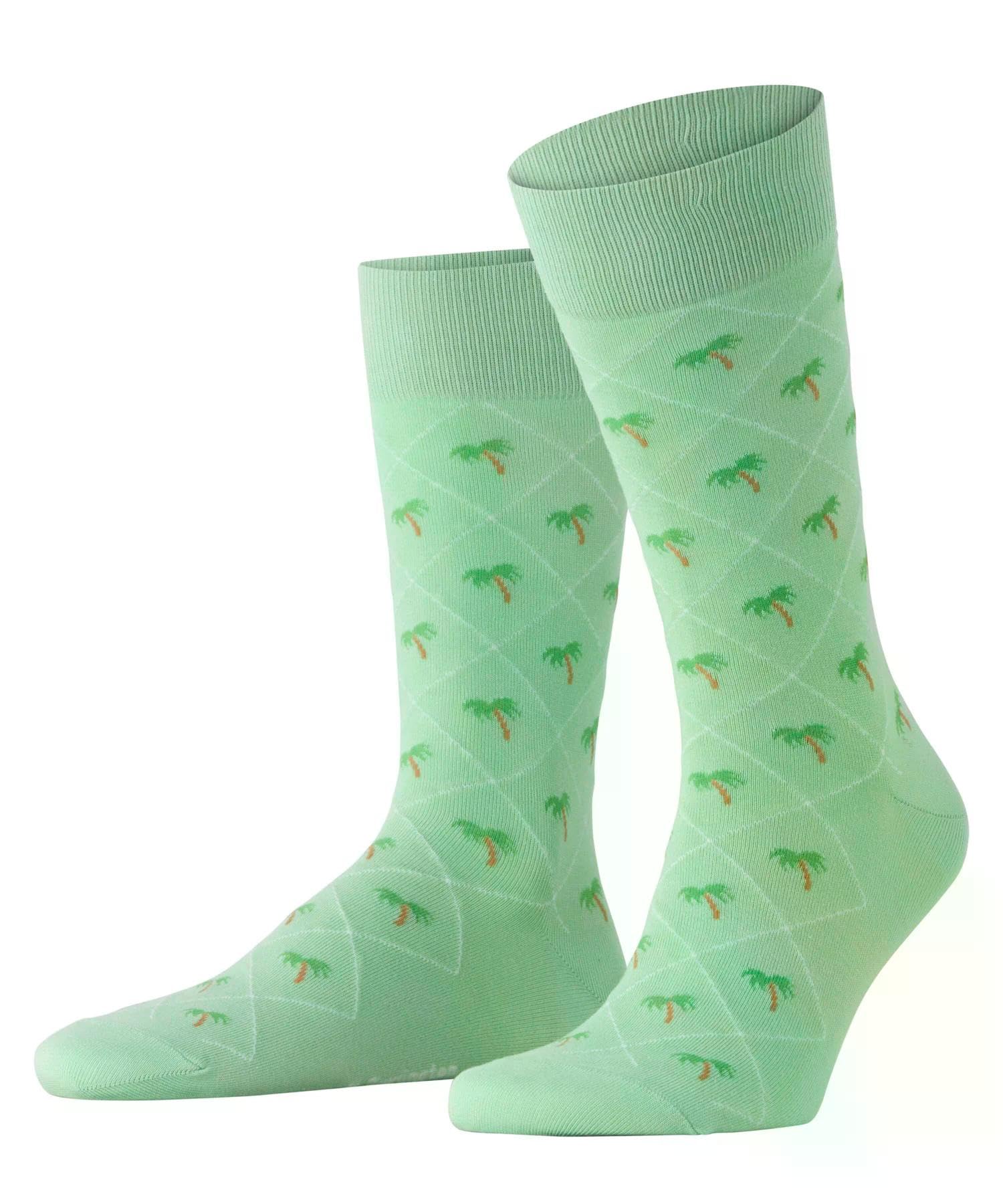 burlington-palm-tree-chaussettes-homme-coton-respirant image 1