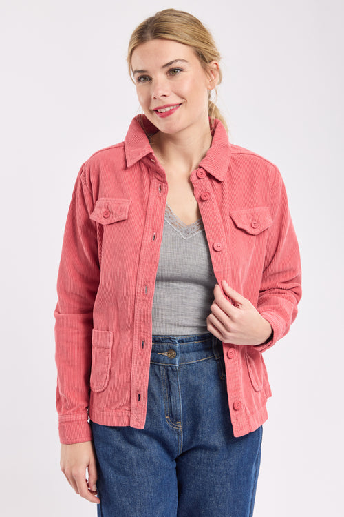 armor-lux-veste-deauville-femme-velours-coton-droite image 2