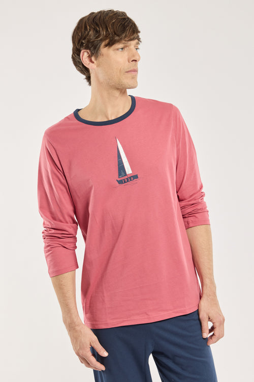armor-lux-pyjama-homme-motif-l-ger-100-coton-jersey image 5
