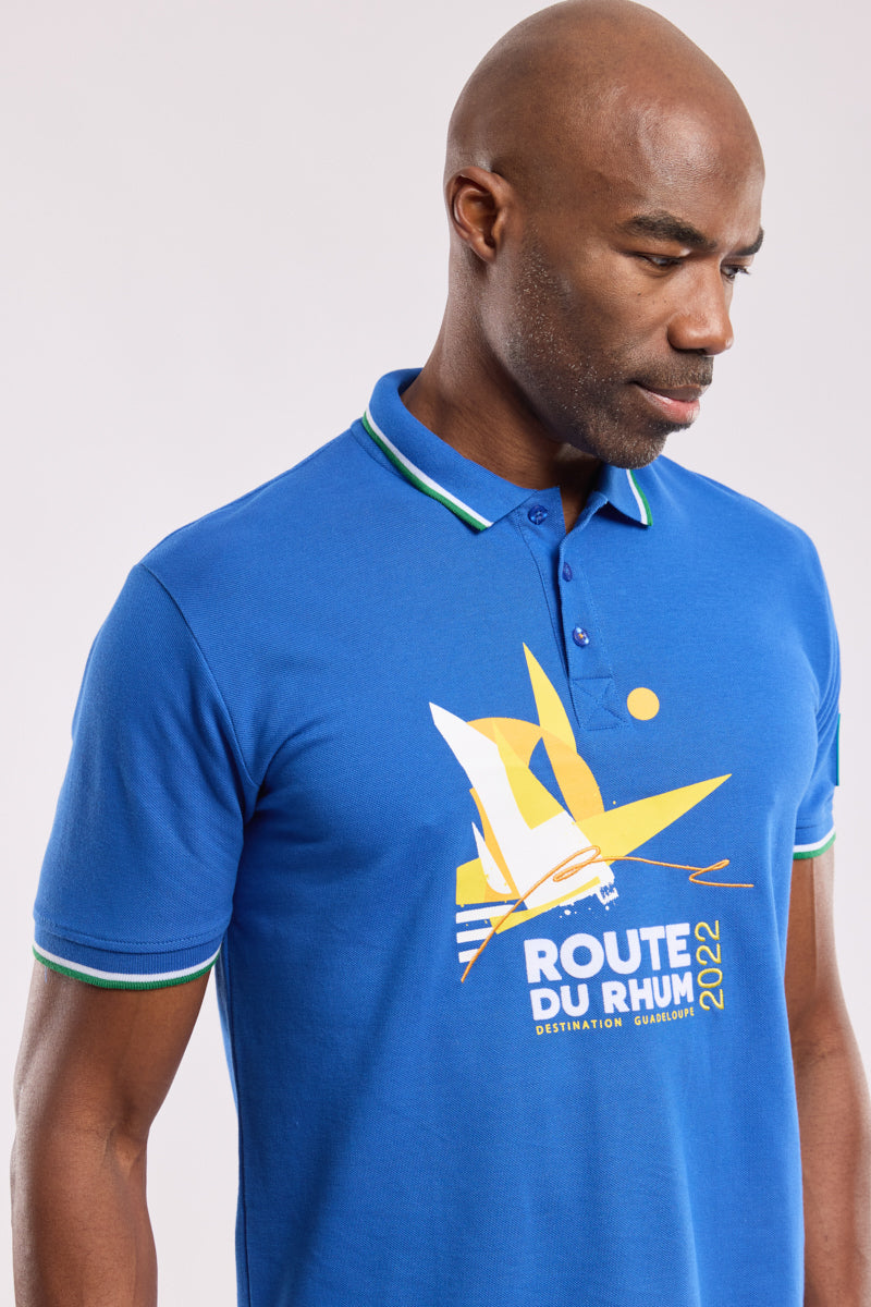 armor-lux-polo-homme-route-du-rhum-destination-guadeloupe image 1