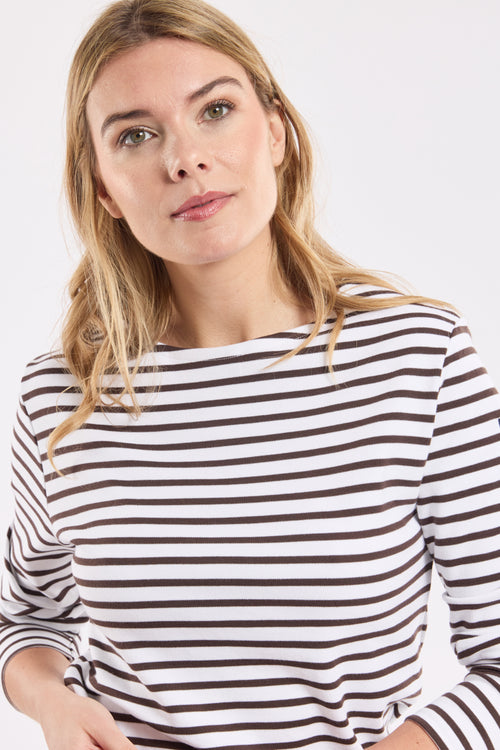 armor-lux-marini-re-femme-interlock-coton-col-bateau-2 image 5