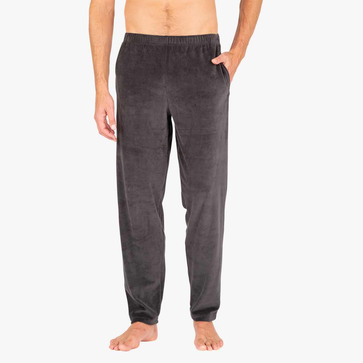 eminence-velours-pyjama-long-homme-col-v image 4