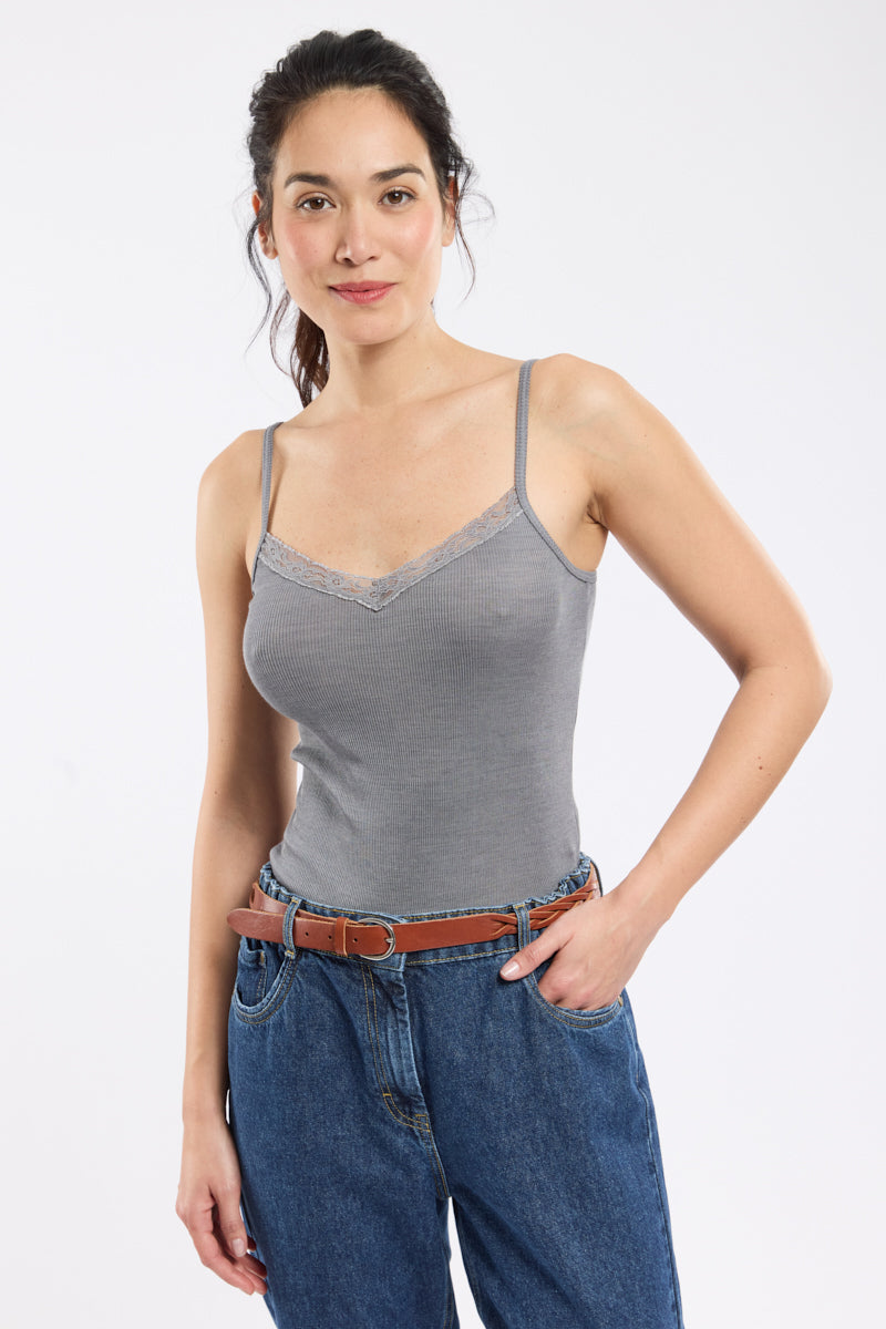 armor-lux-caraco-femme-col-dentelle-laine-et-soie-183g-m image 1