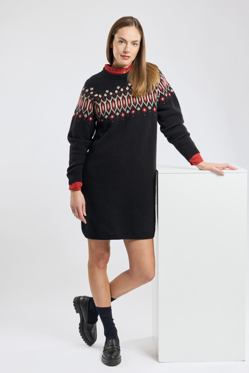armor-lux-robe-jacquard-heritage-robe-femme-laine image 6