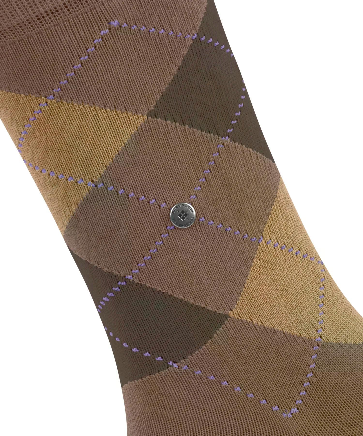 burlington-queen-chaussettes-femme-coton-fantaisie-marron-nougat-5020-36-41 image 6
