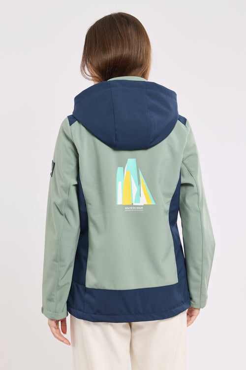 armor-lux-veste-softshell-bicolore-femme image 3