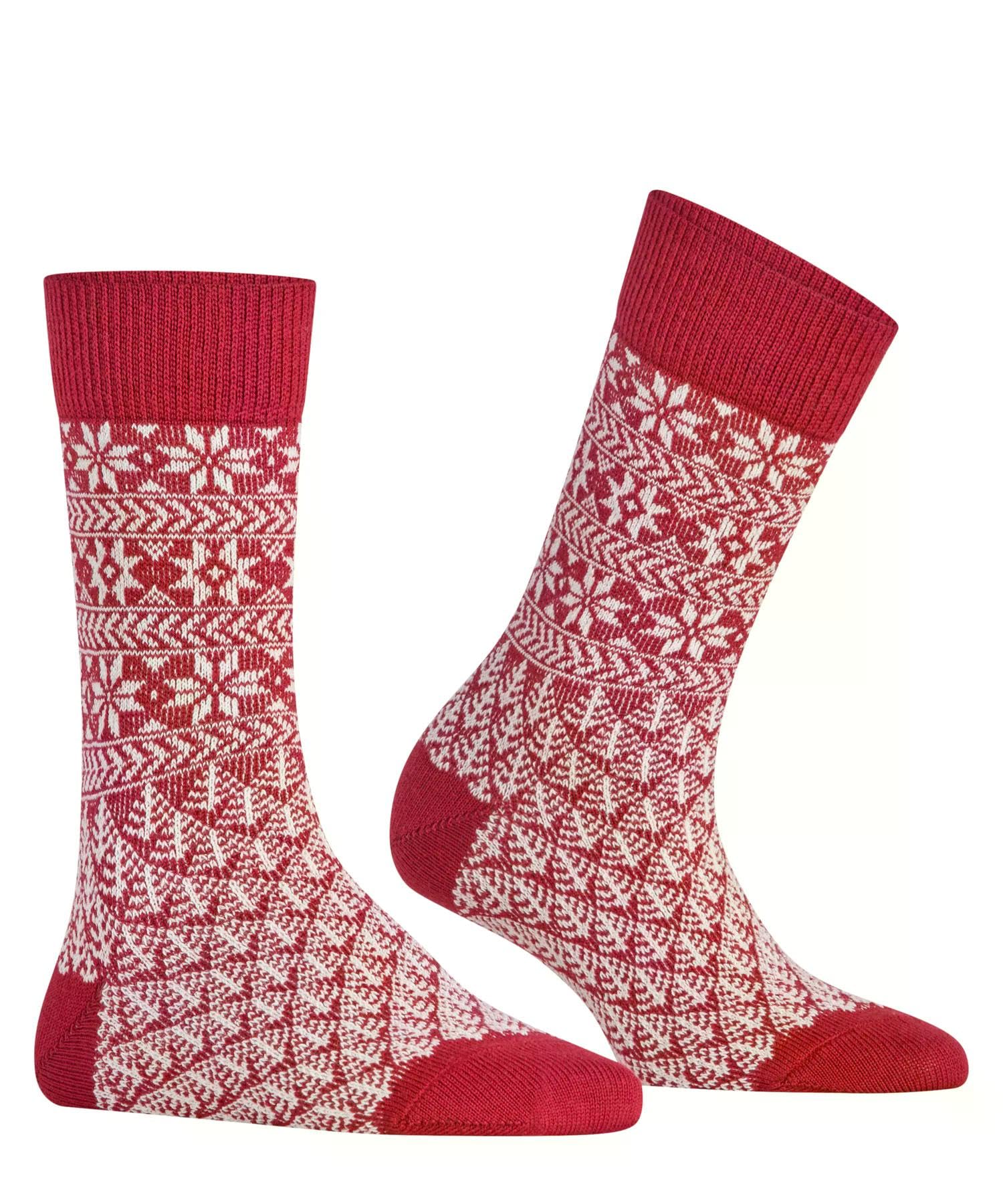 burlington-x-mas-femme-chaussettes-laine-fair-isle image 3