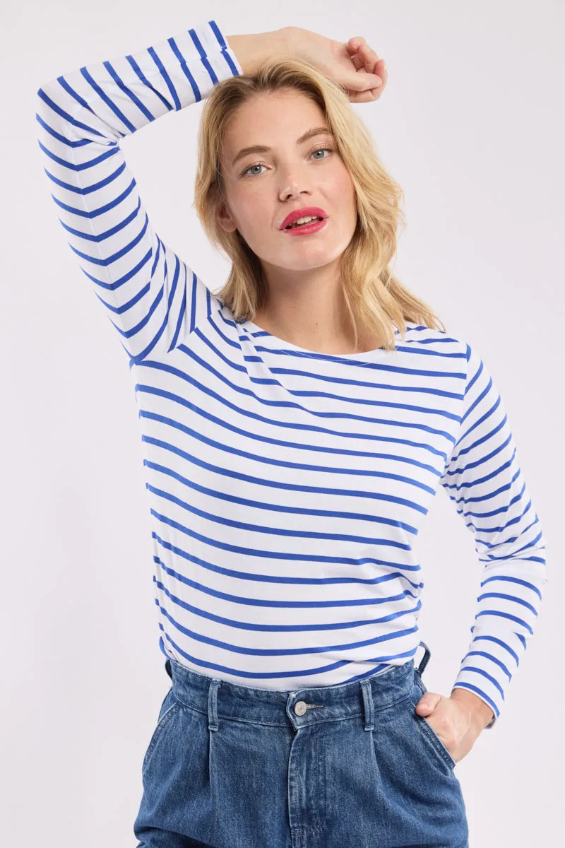 armor-lux-marini-re-classe-de-mer-femme-coton-manches-longues image 1