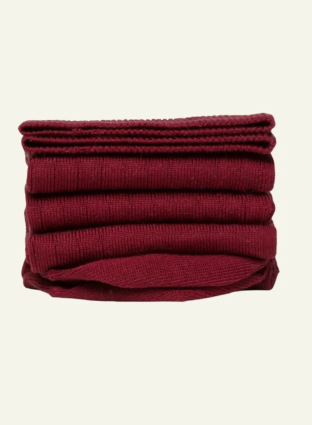 archiduchesse-bordeaux-chaussettes-de-luxe-fil-d-cosse image 1