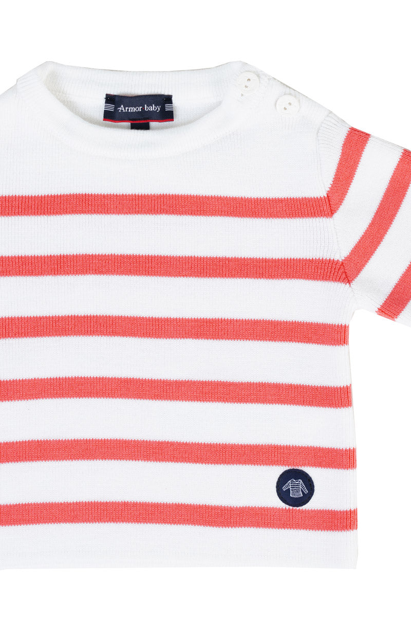 armor-lux-pull-marin-ray-baby-coton image 2