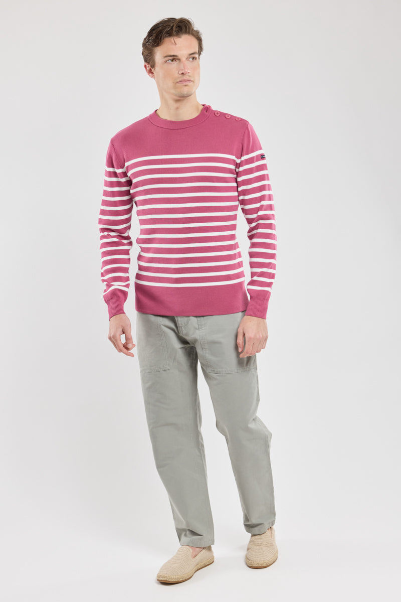 armor-lux-groix-pull-marin-ray-homme-100-coton-2 image 3