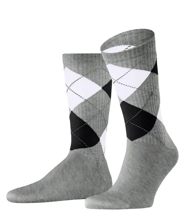burlington-rib-court-chaussettes-homme-gris-light-heather-3223-40-46 image 1