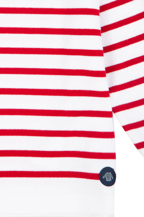 armor-lux-marini-re-enfant-ray-e-bretonne-coton-interlock-col-bateau-2 image 4
