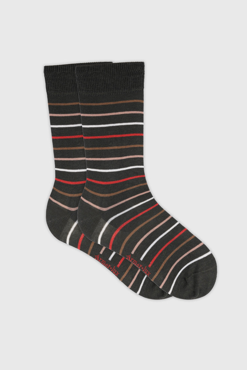 armor-lux-chaussettes-ray-es-homme-coton-39-46-2 image 1