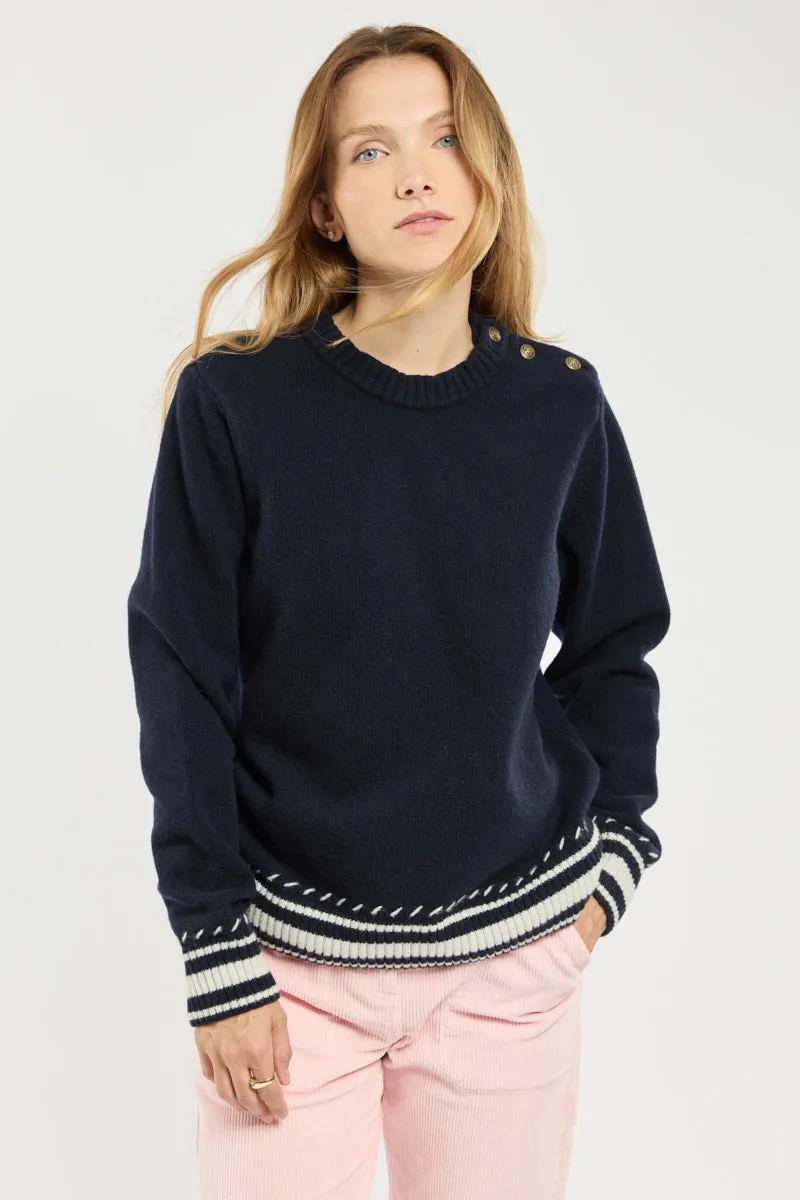 armor-lux-pull-marin-deauville-femme-laine image 1