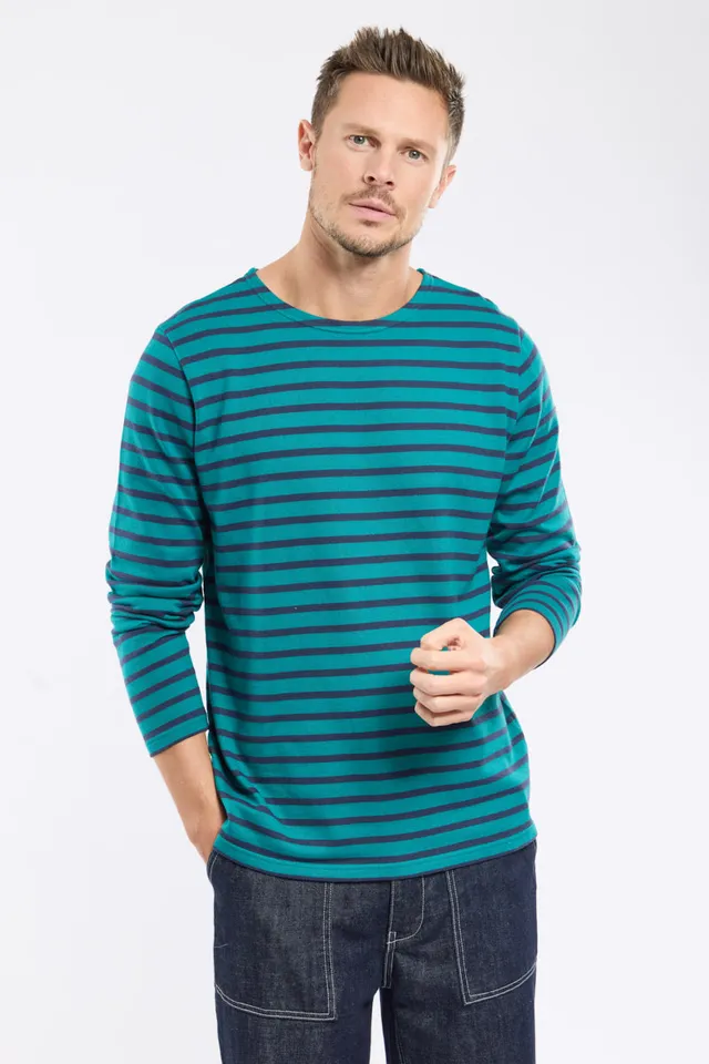 armor-lux-marini-re-homme-manches-longues-coton-pais image 1