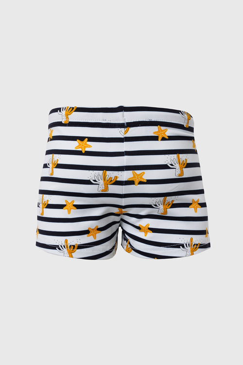 armor-lux-boxer-de-bain-enfant-ray-motifs-marins-2 image 3