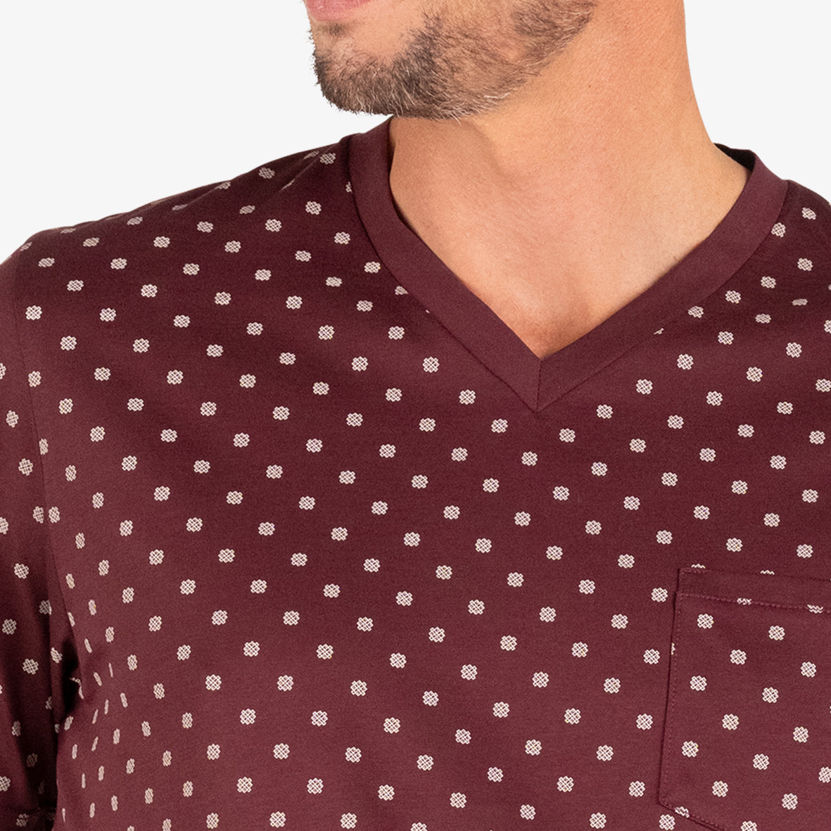 pyjama-court-homme-merceris-heritage-eminence image 2