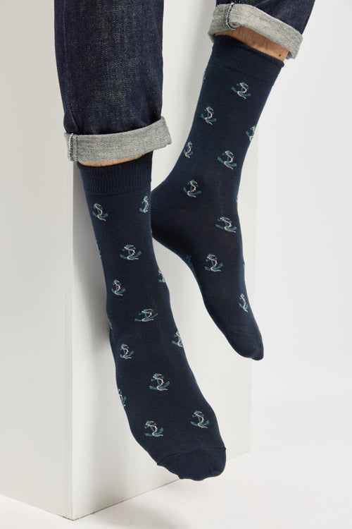 armor-lux-x-maison-broussaud-chaussettes-homme-motif-ancres image 4