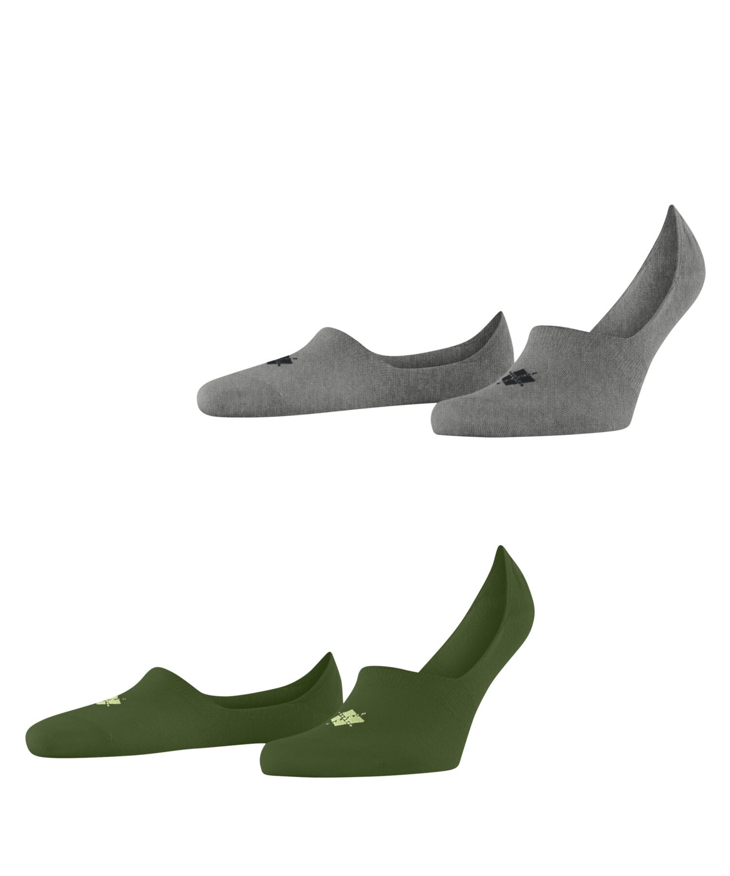 burlington-everyday-multipack-chaussettes-invisibles-homme-vert-forest-7657-41-4 image 1