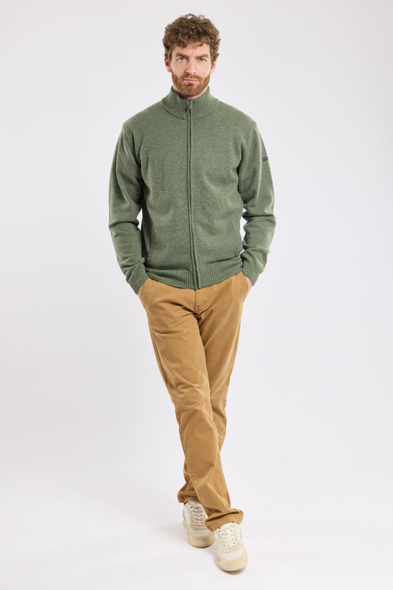 armor-lux-cardigan-zipp-homme-100-lambswool image 3
