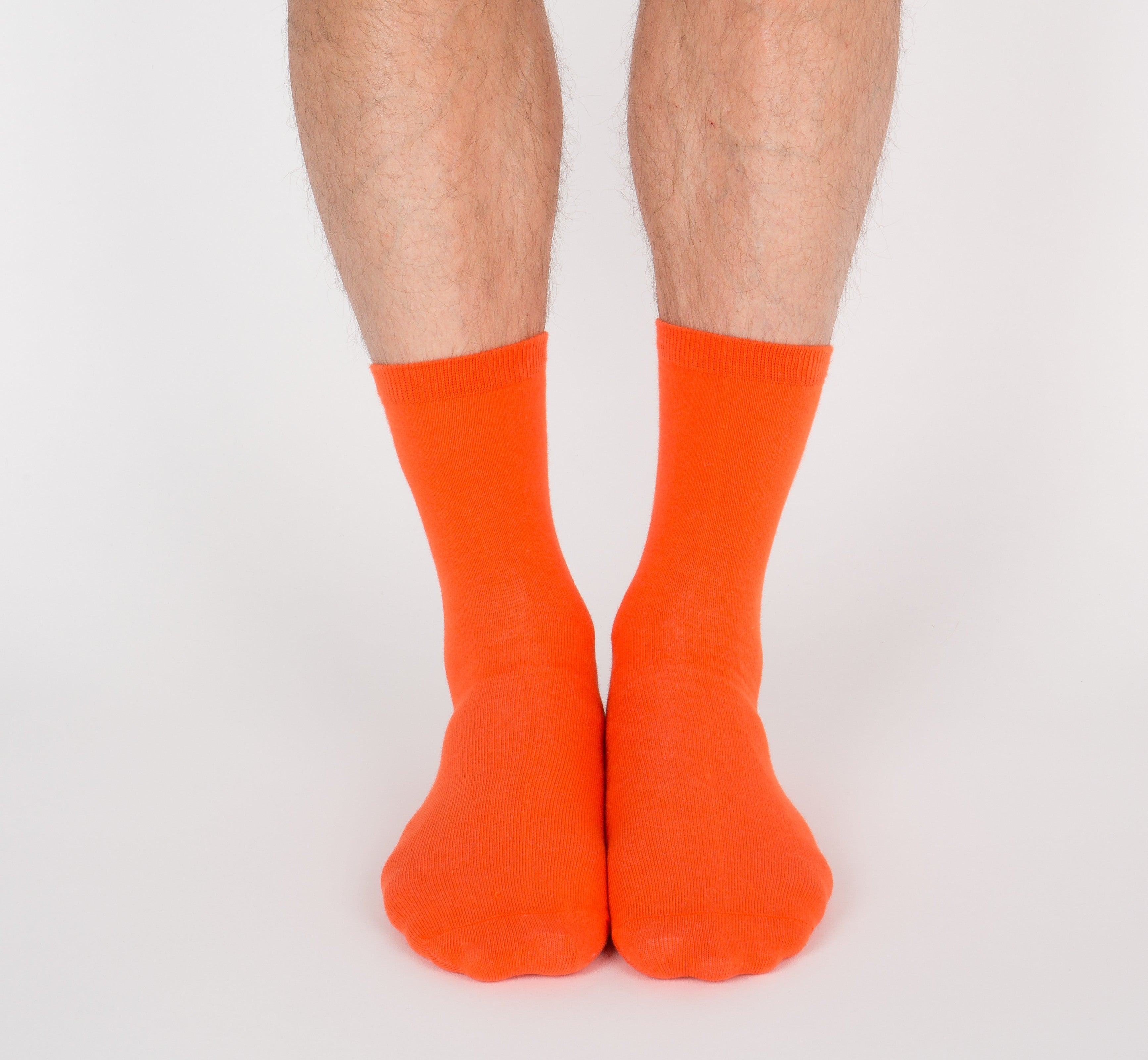 archiduchesse-chaussettes-courtes-orange-citrouille-coton image 7