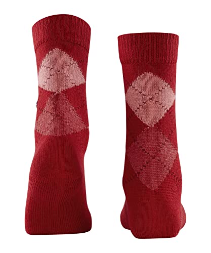 burlington-whitby-chaussettes-femme-chaudes-rouge-vermillion-red-36-41 image 8