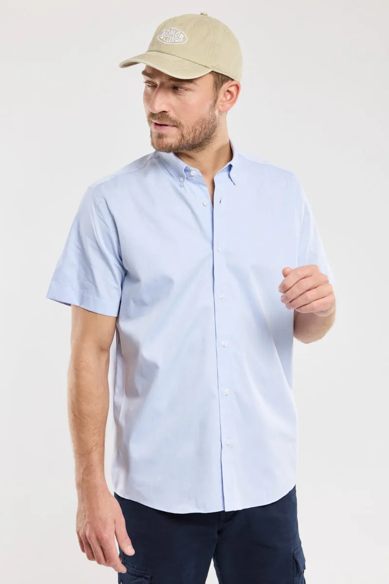 armor-lux-chemise-manches-courtes-h-ritage-coton-100-col-am-ricain image 1