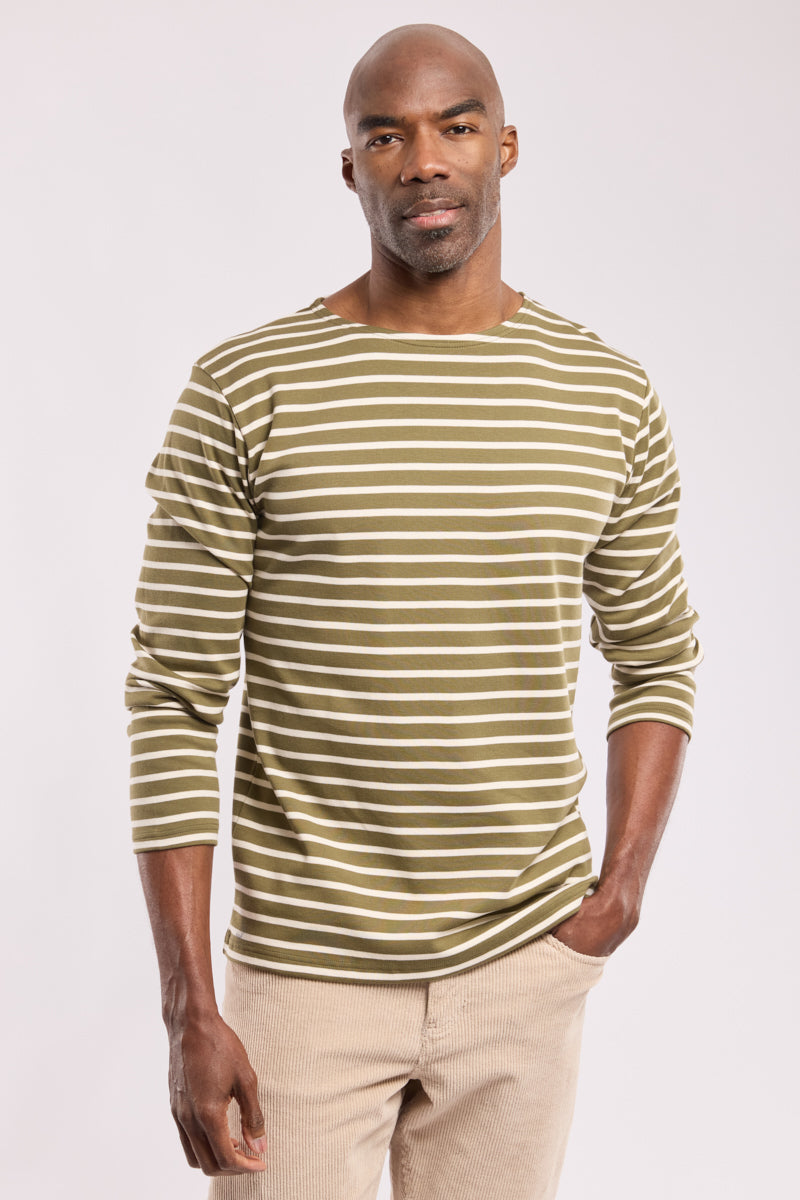 armor-lux-marini-re-homme-coupe-ajust-e-coton-pais-interlock image 1