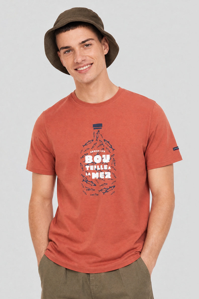armor-lux-t-shirt-s-rigraphi-coton-l-ger-160g-m-homme image 1